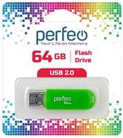 USB-флешка PERFEO C03 USB 64GB Green (PF-C03G064)