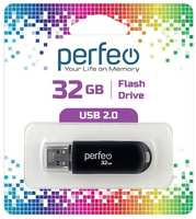 USB-флешка PERFEO C03 USB 32GB Black (PF-C03B032)