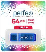 USB-флешка PERFEO C13 USB 64GB Blue (PF-C13N064)