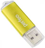 USB-флешка PERFEO C14 64GB USB 3.0, золотистый металлик (PF-C14Gl064ES)