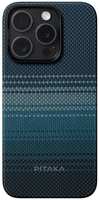 Чехол PITAKA MagEZ Case 4 для iPhone 15 Pro Max, кевлар Moonrise (KI1501MOM)