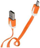Кабель RED-LINE USB / microUSB, 1 м, оранжевый (УТ000010323)