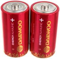 Батарейки Daewoo Energy Alkaline, LR14 (С), 2 шт (LR14EA-2B)