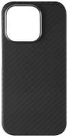 Чехол RED-LINE MagSafe для iPhone 15 Pro, карбон, матовый серый (УТ000037390)