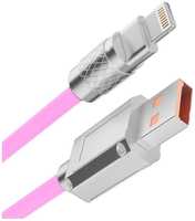 Кабель MILLIANT ONE USB / Lightning, 1 м, розовый (2001177421276)