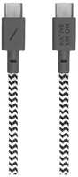 Кабель NATIVE-UNION Belt Cable, USB Type-C/Type-C, 1,2 м, зебра (BELT-C-ZEB-2-NP)