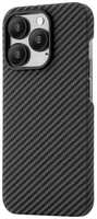 Чехол uBear Supreme Case для iPhone 15 Pro, черный (CS310BL61PSP-I23M)