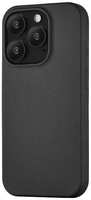 Чехол uBear Capital Case для iPhone 15 Pro, черный (CS304BL61PCP-I23M)