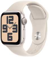 Смарт-часы Apple Watch SE 2023 40mm Starlight Aluminum Case with Starlight Sport Band, размер S/M (MR9U3LL/A)
