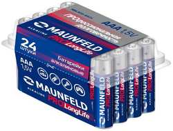 Батарейки Maunfeld Pro Long Life Alkaline LR03 (AAA), 24 шт (MBLR03-BX24)