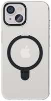 Чехол vlp Ринг MagSafe, с подставкой для iPhone 15, черный (1059001)