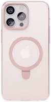 Чехол vlp Ринг MagSafe, с подставкой для iPhone 15 Pro MagSafe, розовый (1059007)