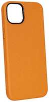 Чехол Mag Noble Сollection с MagSafe для iPhone 14, оранжевый (2037373344019)