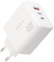 Сетевое зарядное устройство Keephone для iPhone 15 USB Type-C 65W White (2039321507712)