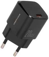 Сетевое зарядное устройство Keephone для iPhone 15 Pro Max USB Type-C 20W Black (2039321506449)