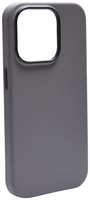 Чехол Leather Co MagSafe для iPhone 15 Pro Max Titanium Grey (2039321504797)