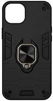 Чехол DF для iPhone 15 Plus Black (iArmor-08)