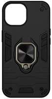 Чехол DF для iPhone 15 Black (iArmor-07)