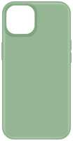 Чехол KRUTOFF Silicone Case для iPhone 15 Plus, зеленый (475561)