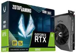 Видеокарта Zotac RTX3050 ECO Solo 8GB GDDR6 128-bit 3xDP HDMI 1FAN Lite Pack (ZT-A30500R-10L)