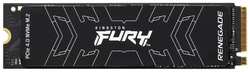 SSD накопитель Kingston Fury Renegade 2TB, M.2 2280, PCIe 4.0 x 4, NVMe, M.2 (SFYRD/2000G)