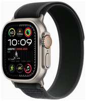 Смарт-часы Apple Watch Ultra 2 49mm Natural Titanium Case with Black Trail Loop, размер Regular