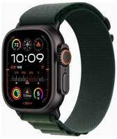 Смарт-часы Apple Watch Ultra 2 49mm Black Titanium Case with Dark Green Alpine Loop, размер Regular