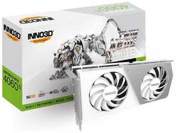 Видеокарта INNO3D RTX 4060 Ti Twin X2 OC HDMI DP3 16G D6 (N406T2-16D6X-178055W)