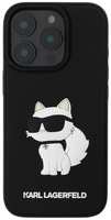 Чехол Karl Lagerfeld 3D Rubber Silicone для iPhone 16 Pro Max (KLHCP16X3DRKHNK)