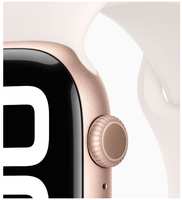 Смарт-часы Apple Watch Series 10 46mm Rose Gold Aluminium Case with Light Blush Sport Band, размер Regular