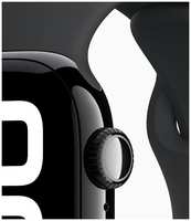 Смарт-часы Apple Watch Series 10 42mm Jet Black Aluminium Case with Black Sport Band, размер Regular