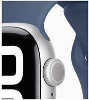 Смарт-часы Apple Watch Series 10 42mm Silver Aluminium Case with Denim Sport Band, размер Regular