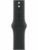 Смарт-часы Apple Watch Series 10 42mm Jet Black Aluminum Case with Black Sport Band, размер S / M