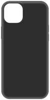 Чехол KRUTOFF Soft Case для iPhone 15 Plus, черный (475554)