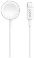 Беспроводное зарядное устройство Pero USB Type-C для Apple Watch 7/SE/6/5/4/3 (ТС19WH)