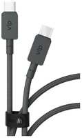 Кабель vlp Nylon Cable USB-C/USB-C, 100W, 2m Black (1031025)