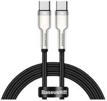 Кабель Baseus USB-C/USB-C, 1 м, черный (9900686)