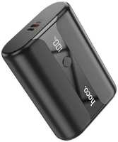 Внешний аккумулятор HOCO Q3 Pro, 10000 мАч, USB + Type-C, 3 А, дисплей, черный (9881594)