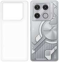 Защитное стекло Krutoff гибридное для Infinix GT 20 Pro, задняя панель (547582)