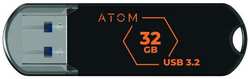 USB-флешка Atom 32GB USB 3.1 (AUSB3H2BK / 32GB)