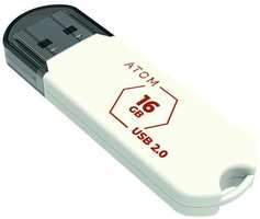 USB-флешка Atom 16GB USB 2.0 (AUSB2H2W/16GB)