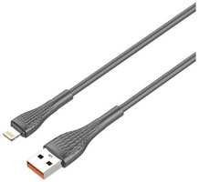 Кабель LDNIO USB / Lightning, 2 м, серый (LS672)
