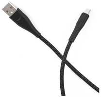 Кабель Usams SJ399USB01 USB/micro-USB, нейлоновая оплетка, 3 м, черный (УТ000021066)
