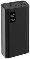 Внешний аккумулятор Pero Li-Pol Оutput USB-C + 4хUSB-A 30000mAh Black (PB07BL)