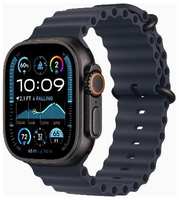 Смарт-часы Apple Watch Ultra 2 49mm Black Titanium Case with Navy Ocean Band, размер Regular