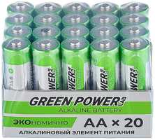 Батарейки POWERLAB LR6 (АА) Alkaline 1.5V, 20 шт (00-00028751)