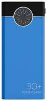 Внешний аккумулятор More Choice PB40-30, 30000mAh 2хUSB 2,1A Blue