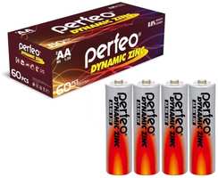 Батарейки PERFEO Dynamic Zinc, AA (R6), 1,5V, 60 шт (PF_3648)