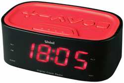 Часы с радио Bvitech UTR-33RRK Black / Red