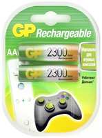 Аккумуляторы GP АA (HR6), 2300mAh, 2 шт (230AAHC-2DECRC2 20/200)